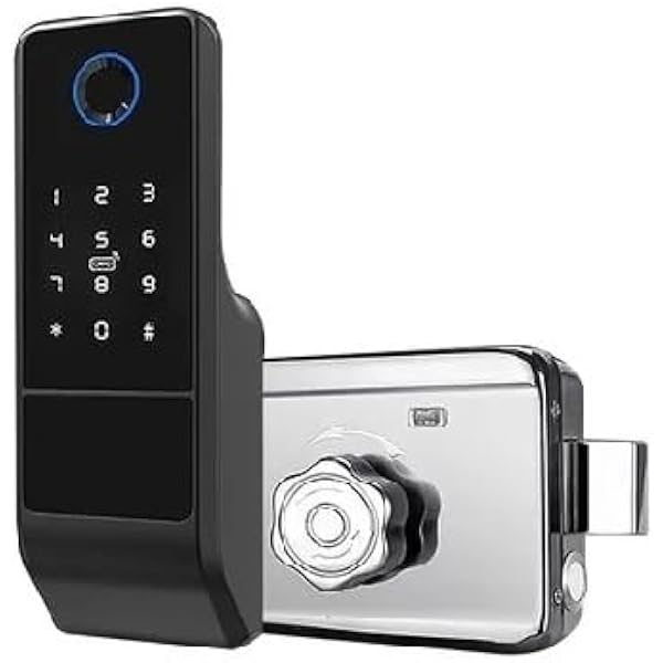 SMART DOOR LOCK Biometric Fingerprint Digital Keypad Keyless Entry Code