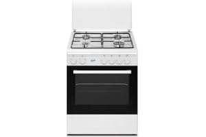 SCHAUB-LORENZ Ducati Cucina A Gas 60x60cm Forno Elettrico 4 Fuochi Bianco SD664WE