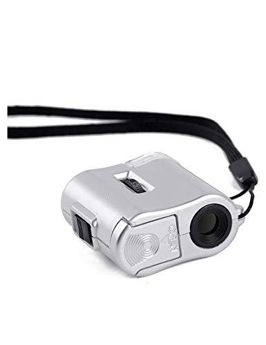 Preisvergleich Produktbild 60x High-Definition-Lupe, zweifarbige Lichtquelle, tragbares Mikroskop, Schmuckzubehör, Tee, Zigarettensiegel, Identifikation, Banknote