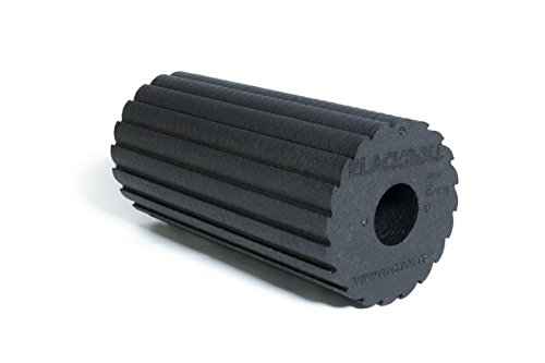 BLACKROLL FLOW Faszienrolle – das Original (Härtegrad mittel) – Selbstmassage-Rolle mit doppeltem Effekt für die Faszien in schwarz + Booklet - 2