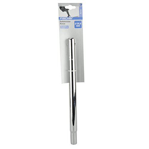 Fischer Kerze 25,4 mm Sattelstützen, Silber, One Size - 3