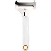 Fiskars Yumuşak Peynir Rendesi, Paslanmaz &Ccedil;elik/Plastik, Kesim Genişliği: 6 Cm, Fonksiyonel Şekil, Beyaz, 1016128