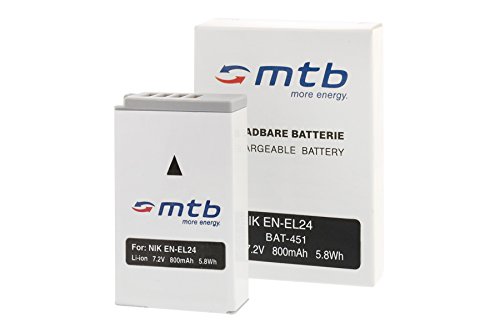 Batterie EN-EL24 pour Nikon 1 J5 Nikon 1J5 Nikon DL18-50 DL24-85 Li-Ion - 7 2V - 800 mAh - avec Infochip reviews Batterie EN-EL24 pour Nikon 1 J5 Nikon 1J5 Nikon DL18-50 DL24-85 Li-Ion - 7 2V - 800 mAh - avec Infochip