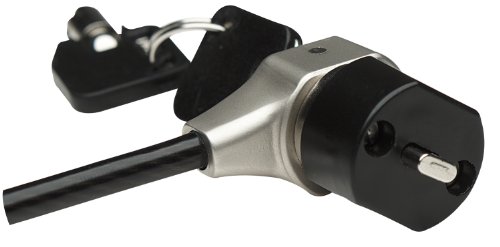 Manhattan Notebook-Sicherheitsschloss (1,8 m) schwarze PVC Ummantelung 440240 - 5