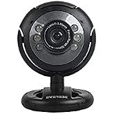 Everest SC-824 300K 480P USB Mikrofonlu LED Webcam