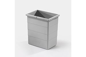 Hailo Seau de rechange 1076119 pour poubelle Gris 20 l