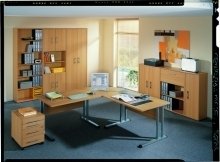 Preisvergleich Produktbild Wellemöbel, Büro Combi+, Anbauteil, 6 Ordnerhöhen 72867202, Buche