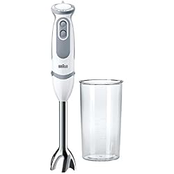 Braun MQ5000WH MQ 5000.WH Soup Mixeur Plongeant Blanc, 750 W