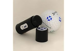 D B Spares Timbro marcatore a forma di pallina da golf con bandiera scozzese personalizza le tue palline da golf