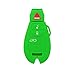 Price comparison product image BROVACS Silicone Cover Protector Case Skin Jacket fit for DODGE JEEP CHRYSLER 4 Button Smart Remote Key Fob CV4752 Light Green