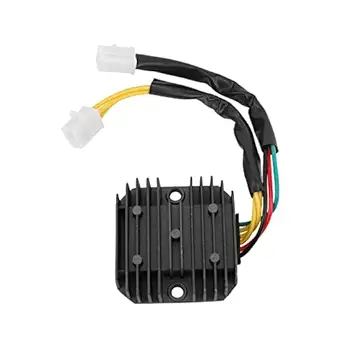 Voltage Regulator, Motorcycle Rectifier Durable Improve Charging Capacity Replacement for CB400N CB250N FT500 CB450N CH125 for Motorbike