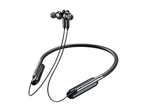 Shopnet Wireless Bluetooth for Samsung Plus Sports Bluetooth Wireless EaRP Accessorieshone with Deep Bass and Neckband Hands-Free Calling inbuilt Mic Headphones with Long Battery Life and U Flexible Headset