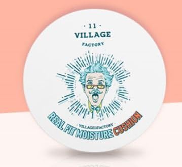 VILLAGE 11 FACTORY REAL FIT MOISTURE CUSHION SPF50+ PA+++ - REFILL MEDIUM BEIGE NO.21