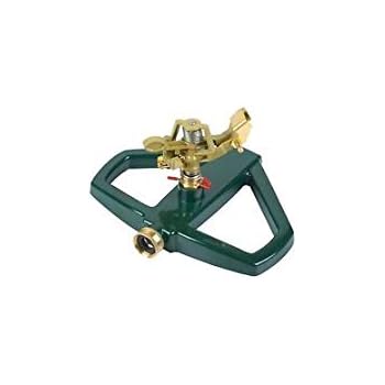 Agrarflora Impulsregner Komplettset - Messing Regner 1/2 Zoll Mit Stativ | Bis 26m Wurfweite