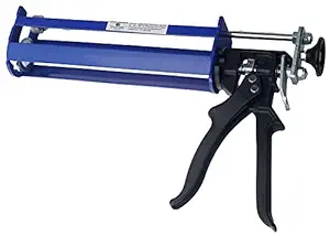 MRG Classic Profession Manual Caulking Gun Silicone Guns Thermo Gluegun Repair Heat Tools for Wall/Floor sealant Tile Construction Tool Chemical Dispenser Re-Baring Caulking Gun (Multicolor)