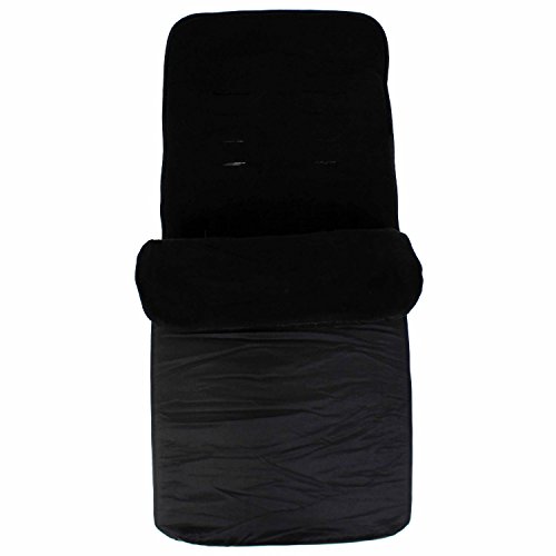 Universal Footmuff to Fit Maclaren Techno XT/ Quest / XLR / Volo - Black