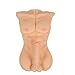 Produktbild 3D Realist Love Doll for Female Male Body Torso with Penis Butt Tunnel Adult Sex Toy Masturbator with Big Dildo and Anus for Men & Women