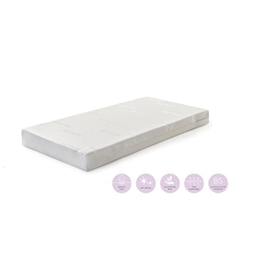 baby elegance memory foam cot mattress