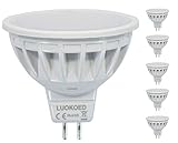5.5W 24SMD und 500lm für MR16 LED Lampe, gute blance zwischen der Helligkeit und Wärmeabgabe (bestimmen Sie die Lebensdauer), Ersetzt 50W Gu5.3 Halogenlampen, 80% Stromkosten gespeichert