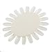 SODIAL(R) 1 PCS colour disk Nail color swatches colour palette False Nail Tips Art Display Color Chart Practice Round Wheel Board DIY Makeup TOOL for Nail Polish Design Decoration Kit