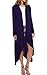 Produktbild Swallowuk Damen Mantel Herbst Langarm Open Cape Casual Bluse Kimono Jacke Strickjacke Cardigan Jacken Oberbekleidung (XXL, Lila)