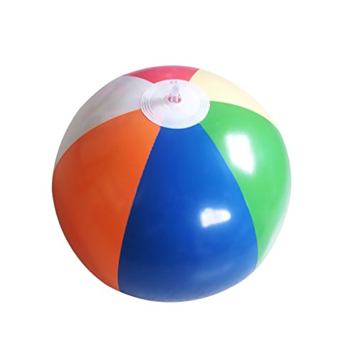 12 „aufblasbare Schwimm / Pool-Party Wasserball 6 Farben Gemischt - 9