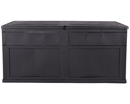 Preisvergleich Produktbild Ondis24 Kissenbox Terrassenbox Aufbewahrungsbox Trend Auflagenbox anthrazit Gartenbox Allzwecktruhe