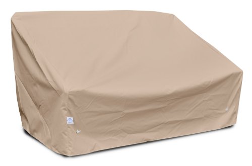 KoverRoos Weathermax 49550 Deep Highback Loveseat/Sofa Cover, 60-Inch Width by 35-Inch Diameter by 35-Inch Height, Toast