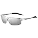 Produktbild Sonnenbrille Herren Polarisierte Sonnenbrille Rahmenlose Sportreise Fahren Unbreakable Aluminium Magnesium Metal, A7