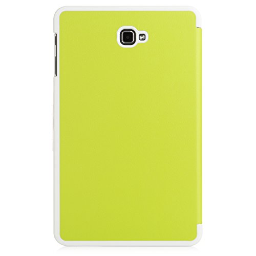 iHarbort® Premium Hülle für Samsung Galaxy Tab A 10.1 (SM-T580/T585) – Samsung Galaxy Tab A 10.1 hülle Etui Schutzhülle Case Cover Holder Stand mit Smart Auto Wake / Sleep-Funktion (Grün) - 5