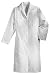 Produktbild Uvex Whitewear Arbeitsmantel für Damen 89325 - Langer Arbeitskittel aus 35% Baumwolle - Verwendung ALS Arztkittel oder Laborkittel - Weiß - Größe 44/46