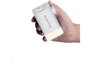 FLEXTAILGEAR MP2Plus Mini pompe à air électrique avec batterie rechargeable et lanterne de camping pour matelas isotherme, matelas gonflable, flotteur de piscine, jouet gonflable