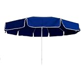 Entropiy 200 cm Premium Geniş Plaj ve Bah&ccedil;e Şemsiyesi - Paslanmaz Termoplastik İskelet - 5-8 Derece Daha Serin Oxford Kumaş -