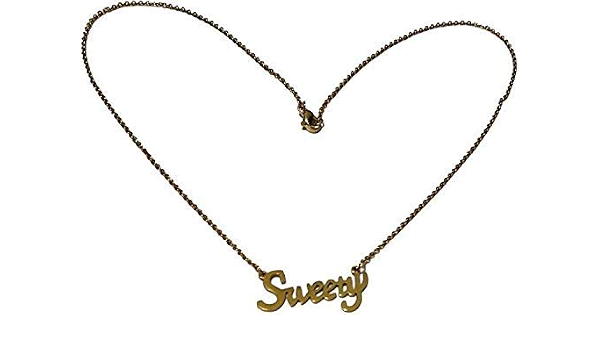 stainless steel (Sweety) Name Pendants 