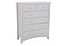 Produktbild Furniture Expressions Heartlands Chelsea Kommode 4 + 2 Schubladen Shaker weiß