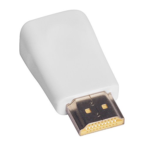 TOFOCO 1080p HDMI Stecker auf VGA Buchse Adapter Converter für PC, Laptop, DVD, Desktop, Ultrabook, Notebook, Intel Nuc, Macbook Pro, Chromebook, Appletv, Roku Streaming Media Player, Kabel Box, TVBOX oder anderen HDMI Eingang Geräte Weiß - 5