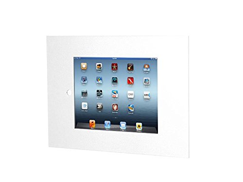 TabLines TWE050 WEISS Tabletwandeinbau, Metall, weiß, 23,9 x 30,9 x 4,5 cm