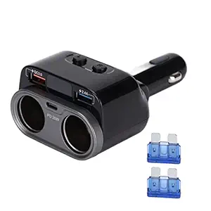 Car Charger, Cigarette Lighter Car Charger Widely Application ABS 150W for Car