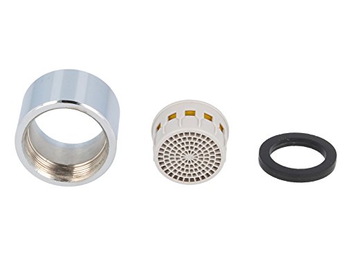 tecuro DESIGN Mischdüse-Strahlregler-Luftsprudler Ø 26 mm – M 22 x 1 IG chrom - 3