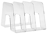 revisteros plasticos mercadolibre Profundidad: 16.3 cm Han 16200-23 Sorter - Revistero vertical (extra-resistente, 3 compartimentos, acabado brillante), color transparente