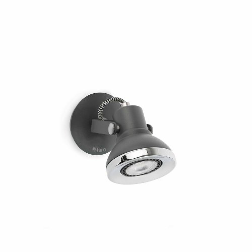 détail Faro 40551 RING LED Lampe applique gris