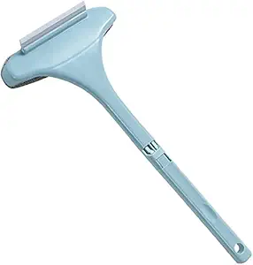 MARMIX Multi-Function Mesh Screen Cleaner, Window Screen Cleaning Wiper Long Handle Washing Equipment, Detachable Window Cleaner Tool with Wet (Multicolor)