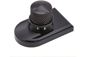 TUINCYN Motorcycle Round Screw Seat Bolt Black Aluminum Anodized for Harley Davidson 1996-2015 Dyna Street Bob Motorbike Decorative Steel Threaded Stud Hardware Kit