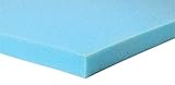 Stärke: ca. 2,5 cm HENNECKEN Schaumstoff für Garten/Küchenbank-Auflage