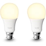 Innr B22 Duo pack of 2 Smart LED Bulbs, Warm White, dimmable (Compatible with Hue*, Echo Plus &amp; Alexa) BY 165-2