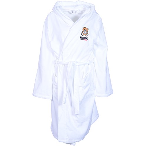 Preisvergleich Produktbild Moschino Damen Morgenmantel Weiß weiß Gr. Large, weiß