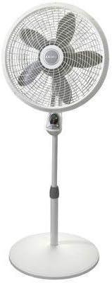 Lasko Products 1885 18 in. Pedestal Fan White