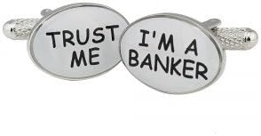Trust Me I'm A Banker Cufflinks