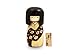 Produktbild Kokeshi Sachi, original japanische Holz-Puppe, handgeschnitzt, von Hand bemalt. Kunst aus Japan für Dekoration, als Glücksbringer, Sammlerpuppe, Talisman. Geschenk VIEL GLÜCK, 21 cm