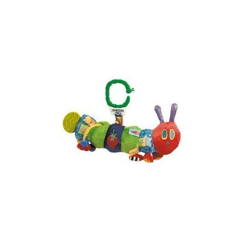 Developmental Caterpillar - The Very Hungry Caterpillar - New Born Baby Gift - Activity Toy for Baby - Baby Gift - Traditional Toy for Baby - Buggy Buddy